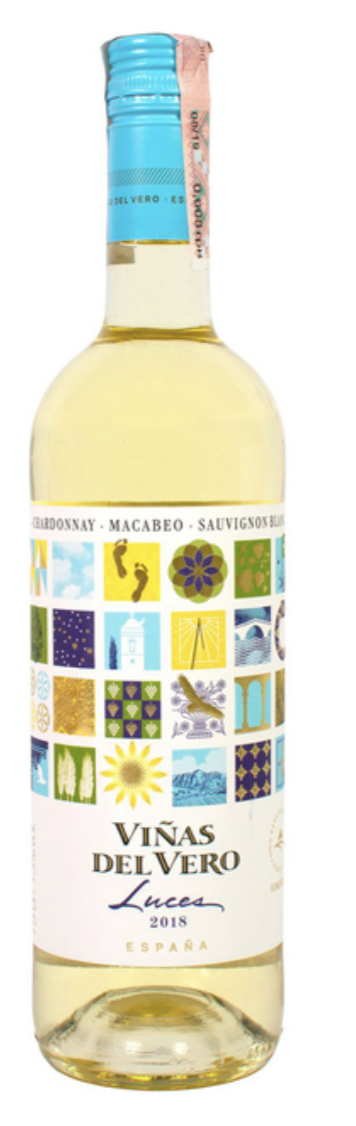 Вино Vinas Del Vero Luces Blanco біле сухе 0.75 л 13%